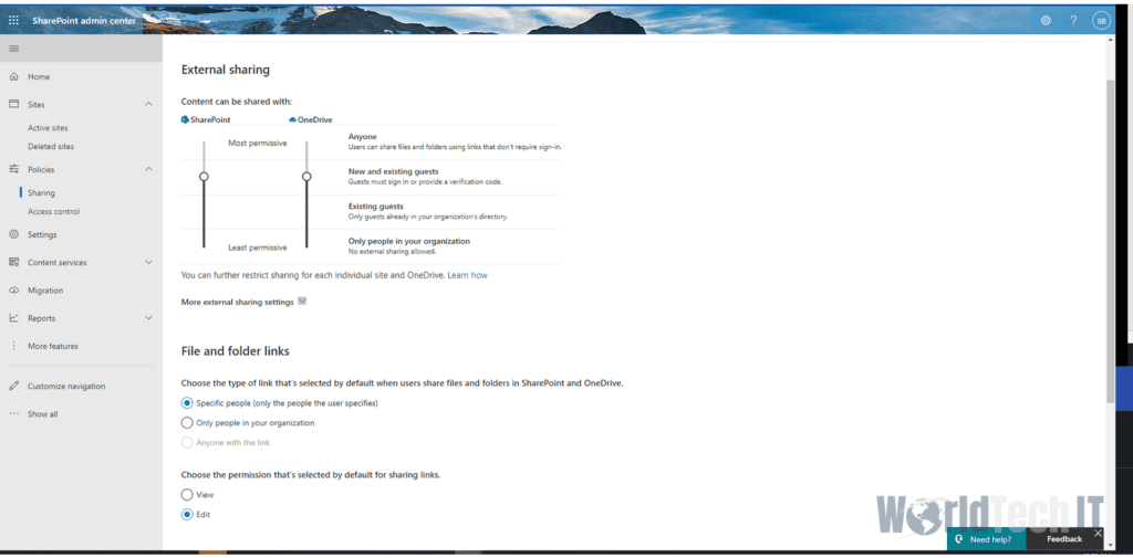 Instructional Screenshot for Guest Users in Microsoft Teams