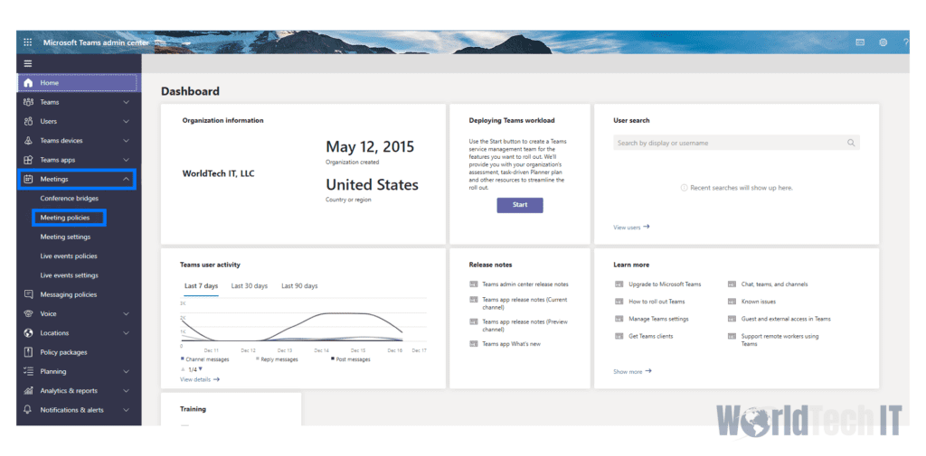 Instructional Screenshot for Guest Users in Microsoft Teams