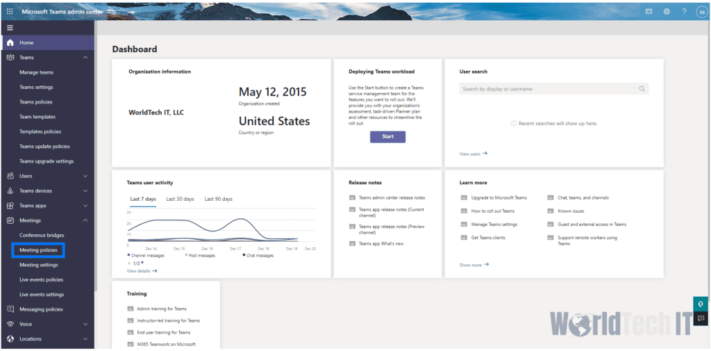 Instructional Screenshot for Guest Users in Microsoft Teams